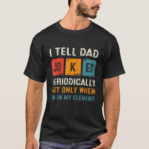 T-shirt Je Dis À Papa Des Blagues Périodiquement Drôle Chi