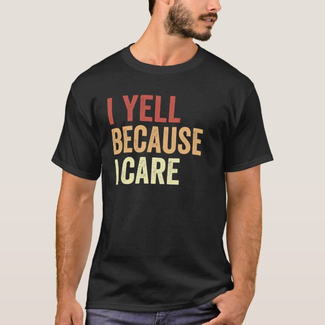 T-shirt Je Dis Parce Que Ça M'Intéresse (Devant)