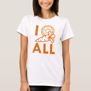 T-shirt Je donne de la carotte tout