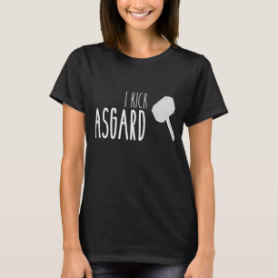 T-shirt Je donne un coup de pied à Asgard