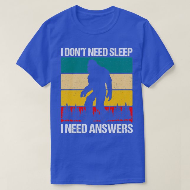 T-shirt Je donx27t a besoin de sommeil pour avoir des répo (Design devant)