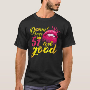 T-shirt Je fais 51 paraître bonne goutte à goutte Lip 51e