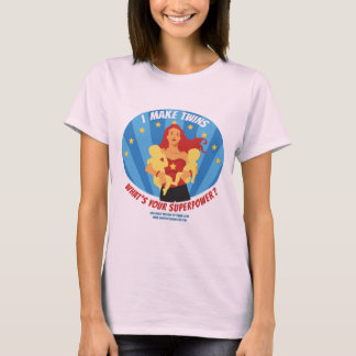 T-shirt Je fais à des jumeaux la chemise de maternité