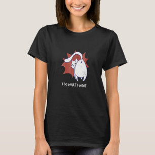 T-shirt Je Fais Ce Que Je Veux Meow Kitty Chat Noir Meow K