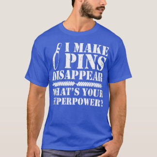 T-shirt Je Fais Disparaître Les Pins Bowling