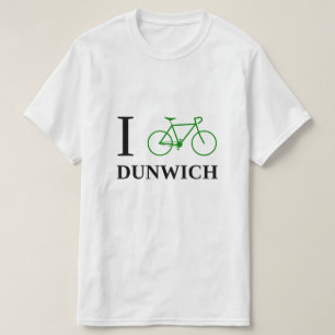 T-shirt Je fais du vélo DUNWICH (l'icône verte de
