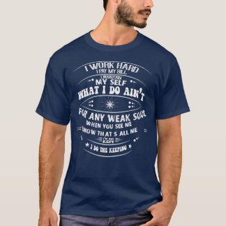 T-shirt Je Fais Le Maintien
