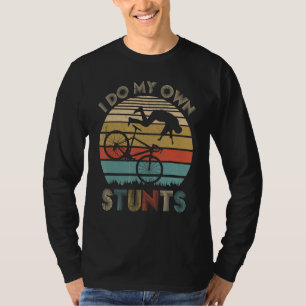 T-shirt Je Fais Mes Propres Pieds Funny Vélos De Montagne