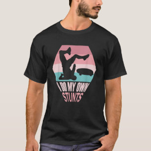 T-shirt Je Fais Mes Propres Têtes Drôle Skateboard Skate C