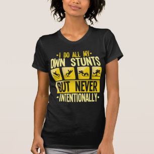 T-shirt Je Fais Mon Propre Accident D'Accident De Gens Mal
