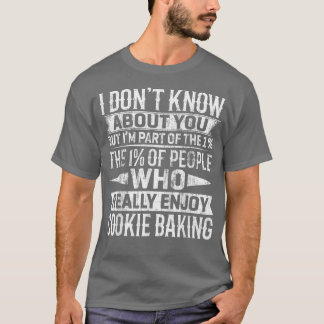 T-shirt Je fais partie du 1% des gens qui aiment cuisiner