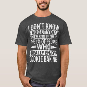 T-shirt Je fais partie du 1% des gens qui aiment cuisiner