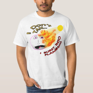 T-shirt Je fais pas bronzage…
