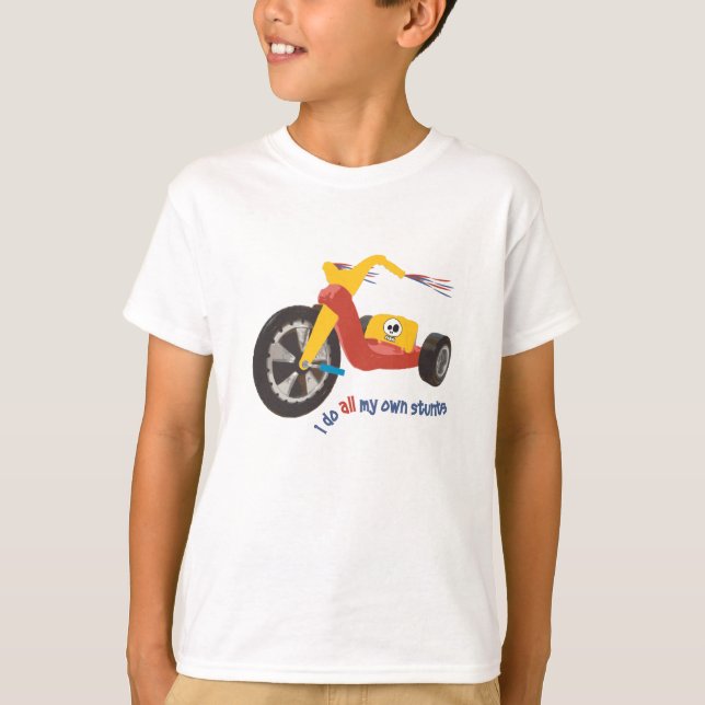T-shirt Je fais toutes mes cascades (Devant)