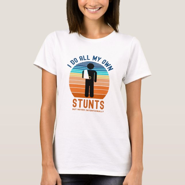 T-shirt Je Fais Toutes Mes Propres Têtes (Devant)