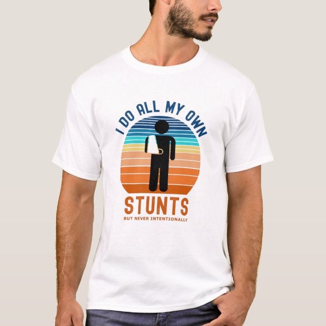 T-shirt Je Fais Toutes Mes Propres Têtes (Devant)