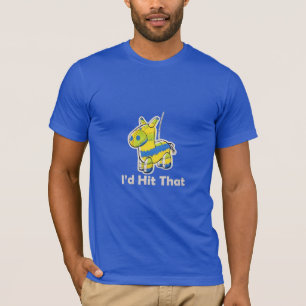 T-shirt Je frapperais cela drôle