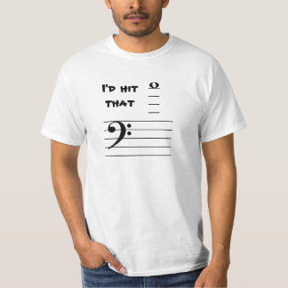 T-shirt Je frapperais cela (le tenor)