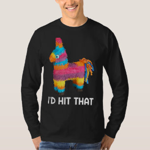 T-shirt Je frapperais que Pinata Cinco De Mayo Parti Mexic