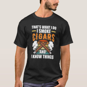 T-shirt Je fume des cigares