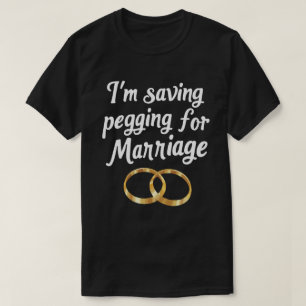 T-shirt Je garde le plaquage pour des anneaux drôles et gr