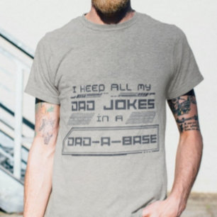 T-shirt Je Garde Tout Mon Père Plaisanter Dans Un Papa-A-B