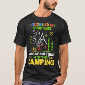 T-shirt Je googled mes symptômes me suis avéré me dois