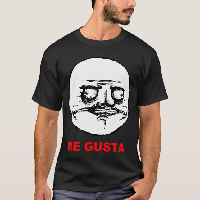 T-shirt Je Gusta (texte) (Devant)