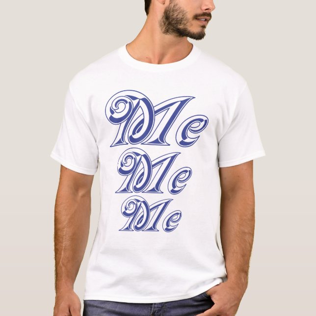 T-shirt Je je j'hommes (Devant)
