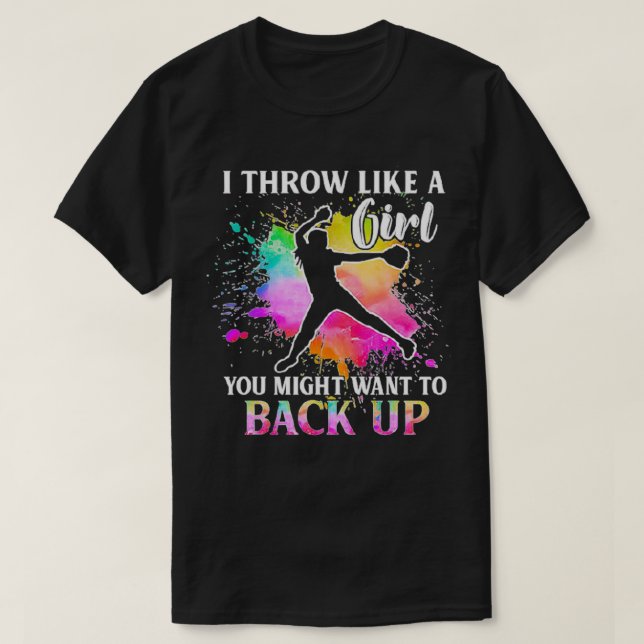 T-SHIRT JE JETTE COMME UNE FILLE QUE VOUS VOULEZ PEUT-ÊTRE (Design devant)