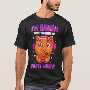 T-shirt Je Joue Ne Me Dérange Pas Tout De Suite Drôle De J