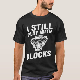 T-shirt Je Joue Toujours Avec Blocks Racing Homme Maintena