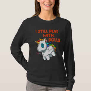 T-shirt Je Joue Toujours Avec Dolls Voodoo Doll Unicorn