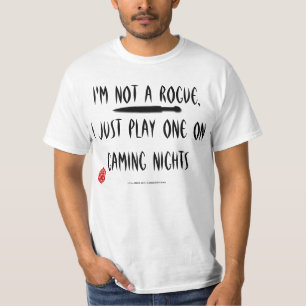 T-shirt Je joue un escroc