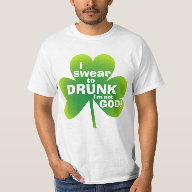 T-shirt Je jure à IVRE ! (Devant)