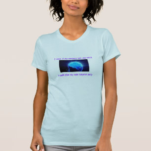 T-shirt Je jure, si ma mémoire était n'importe quel plus