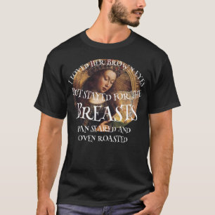 T-SHIRT JE L'AI AIMÉE POUR SES YEUX VERTS MAIS RESTÉ POUR 