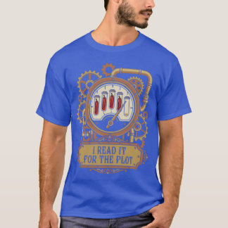 T-shirt Je l'ai lu pour l'intrigue – Humour de romance som