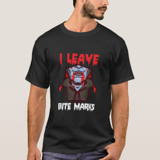 T-shirt Je Laisse Bite Marks Vampire Cadeau
