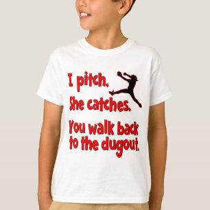 T-SHIRT JE LANCE, ELLE ATTRAPE