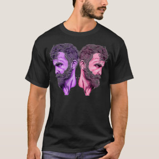T-shirt je l'appelle une barbe qu'elle appelle une selle 1