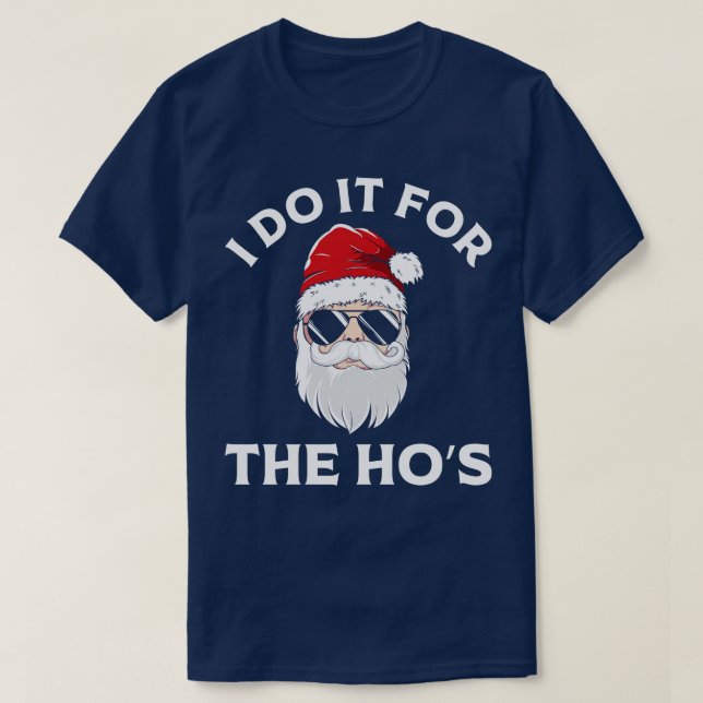 T-shirt Je Le Fais Pour Le Hos Drôle (Design devant)