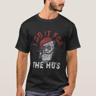 T-shirt Je Le Fais Pour Le Saint Noir Vintage Du Ho Porté 