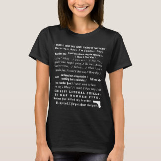 T-shirt Je le veux ainsi b99 Chef-d'oeuvre Sarcastique