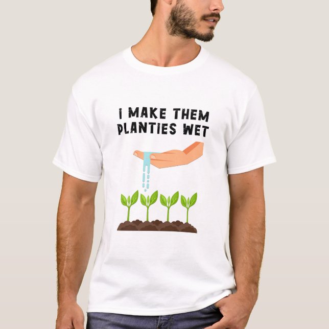 T-shirt Je Les Rends Garanties Humides (Devant)