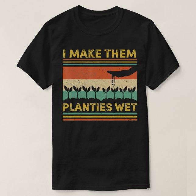 T-shirt Je Leur Fais Des Places Humides Pour Hommes ou Fem (Design devant)