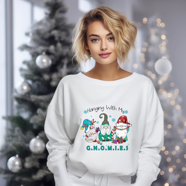 T-shirt Je M'Accroche Avec Mes Gnomies D'Hiver (Créateur téléchargé)