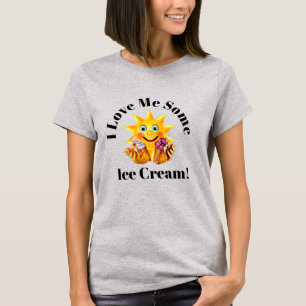 T-shirt Je M'Aime Un Peu De Glace !