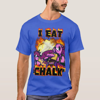 T-shirt Je mange de la craie Susie Deltarune cadeau drôle