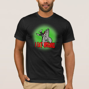 T-shirt Je mange des végétaliens